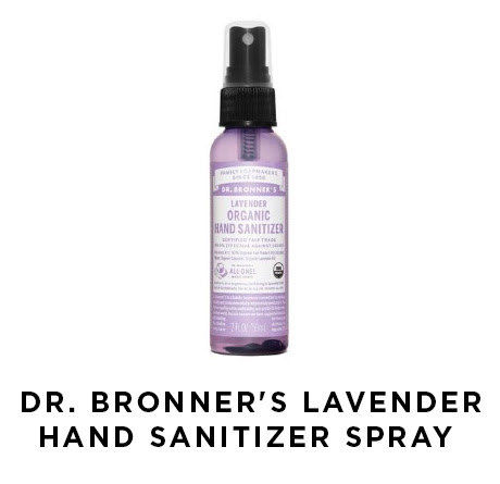 dr. bronners lavender hand sanitizer spray