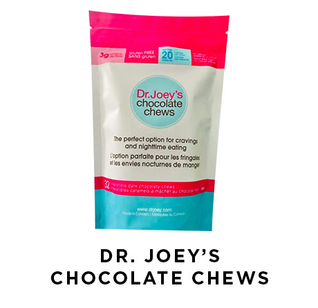 Dr. Joey's chocolate chews