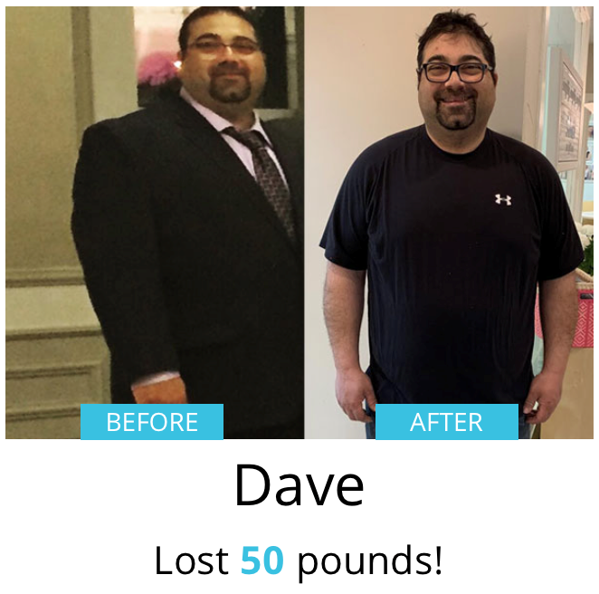 Dave Before & After| Shulman Weightloss
