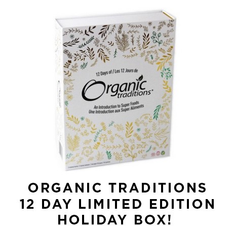 Organic Traditions 12 Day Limited Edition Holiday Box