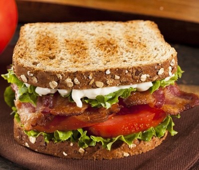 Breakfast BLT egg sandwich | Shulman Weightloss