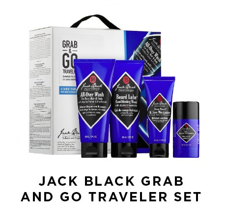 Jach Black Grab and Go Traveler Set