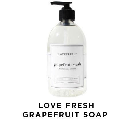 love fresh grapefruit soap