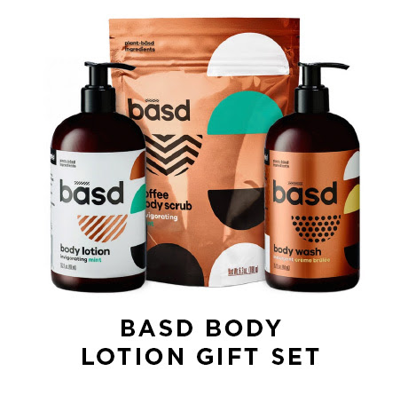 Basd body lotion gift set