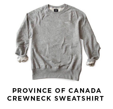 Province of canada crewneck sweatshirt