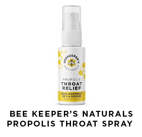Bee keepers naturals propolis throat spray