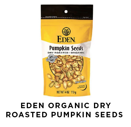 Eden organic dry roasted pumpkin seeds
