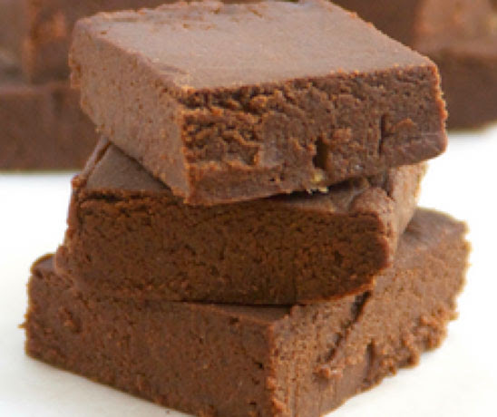 No bake chocolate fudge | Shulman Weightloss