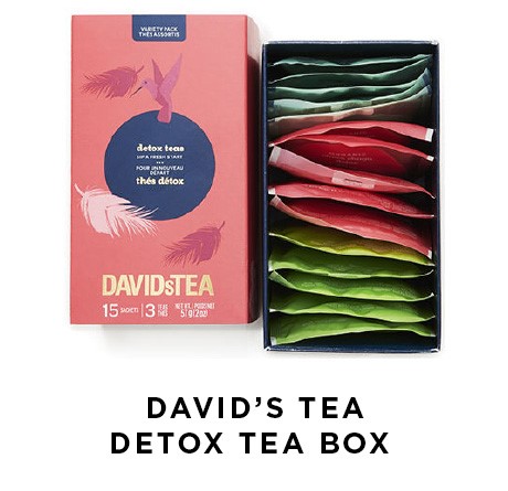 David's Tea Detox Tea Box | Shulman Weightloss