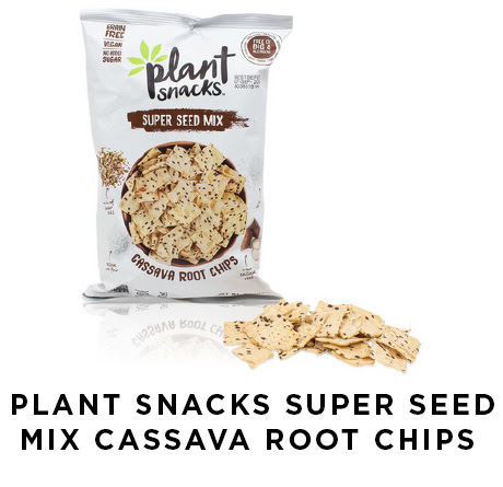 Plant snacks super seed mix cassava root chips