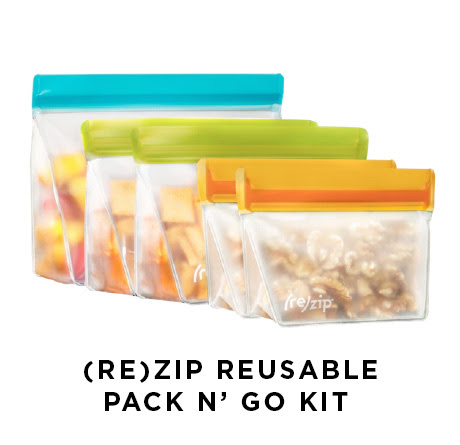 (Re)zip reusable pack n go kit