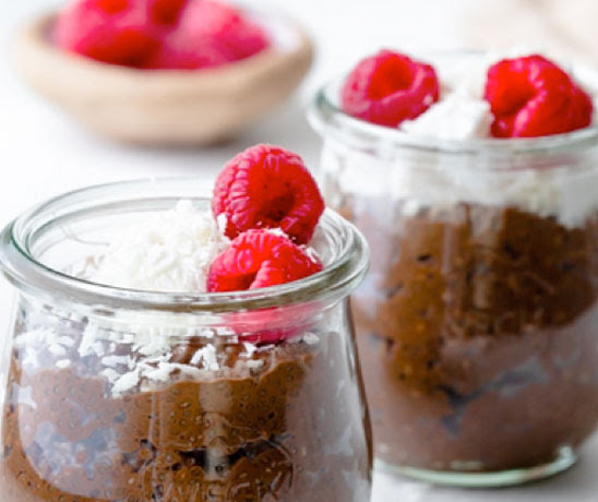 Cocoa chia seed pudding | Shulman Weightloss