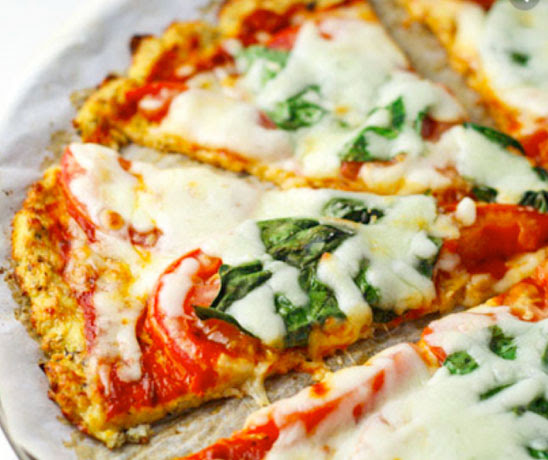 Quinoa crust margarita pizza | Shulman Weightloss